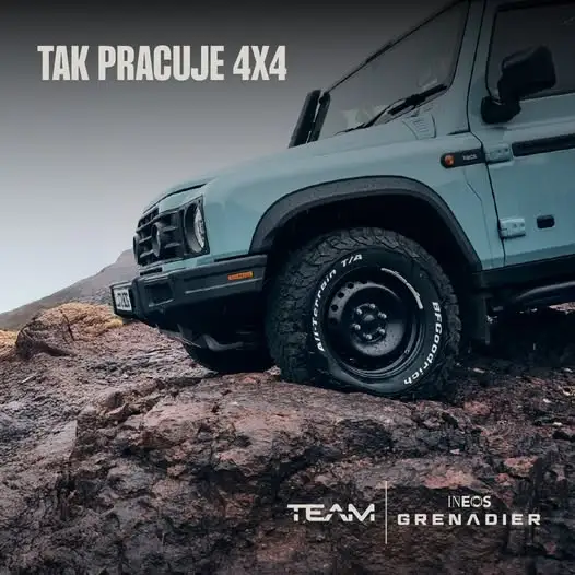Opona w off-roadzie pracuje z terenem – jazda testowa INEOS Grenadier