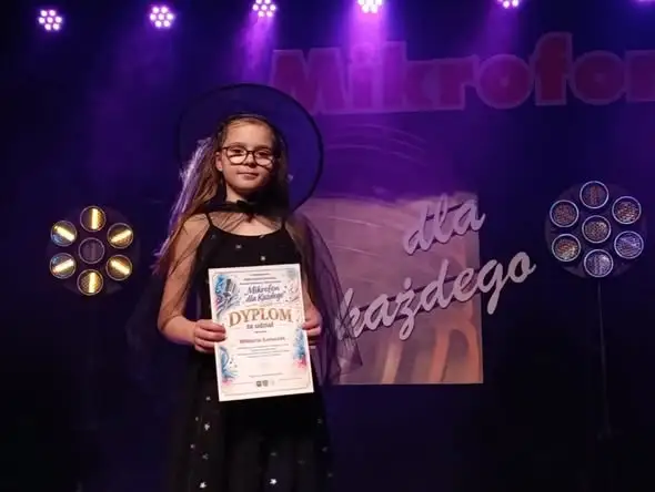 Wiktoria Szewczak wyróżniona na IX Ogólnopolskim Wolsztyńskim Festiwalu Piosenki