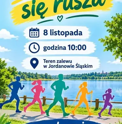 Marsz po zdrowie wokół zalewu w Jordanowie Śląskim – 8 listopada